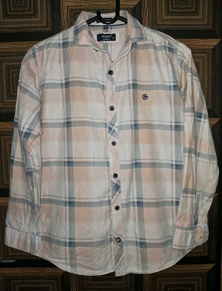 Men's Plaid Long Sleeve Shirt