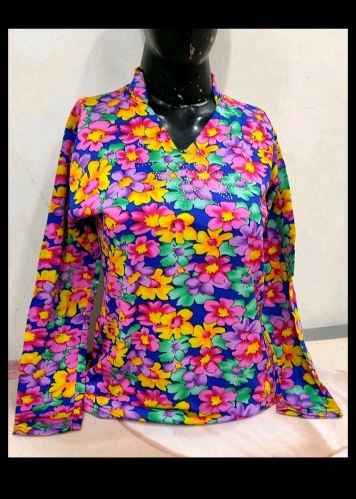 Sweater Top For Women Length 25