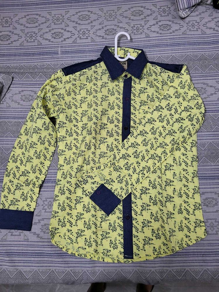 Stylish Men's Floral Print Shirt