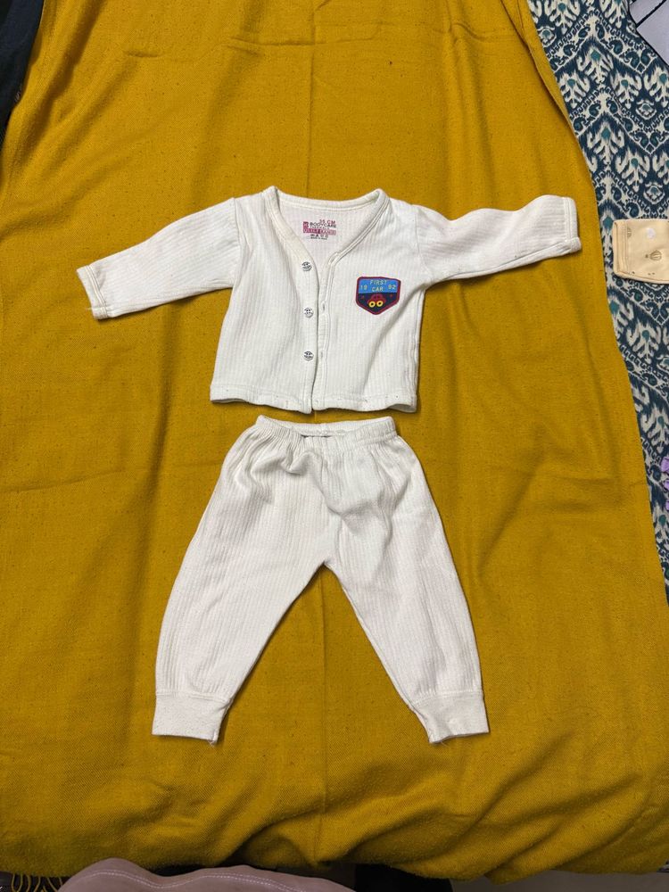 Set of 4 Winter thermals for new born baby