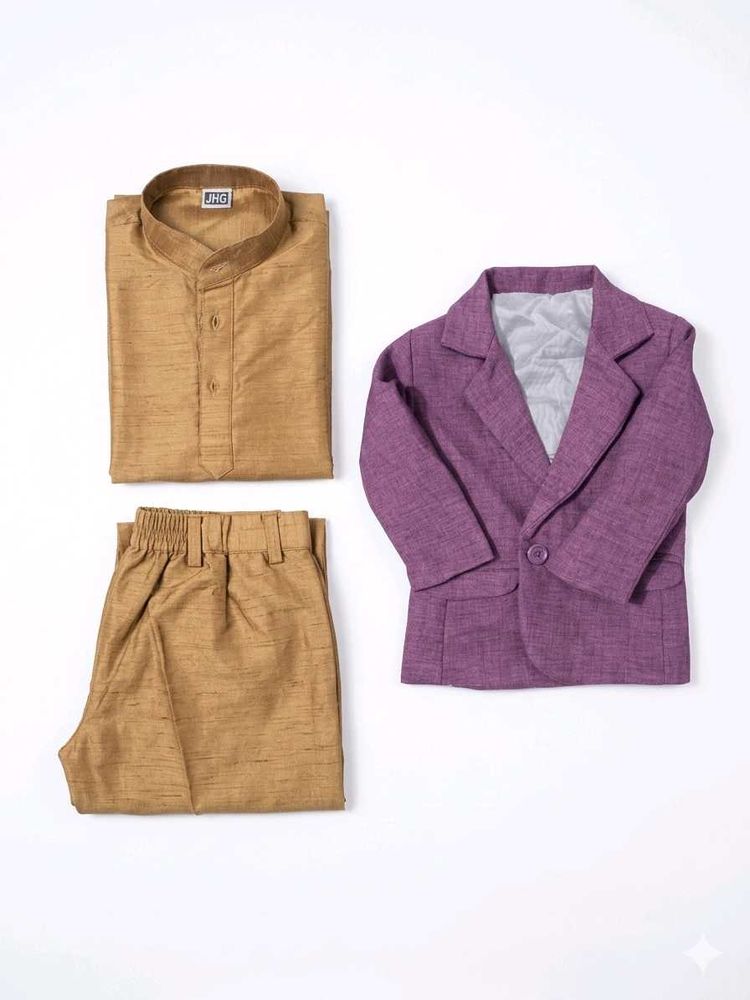 Baby boy Kurta pyjama and coat