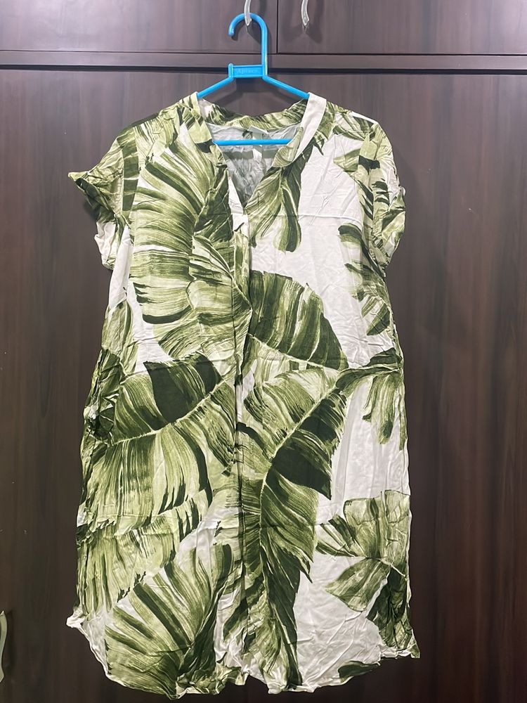 H&amp;m Tunic Top In Size L