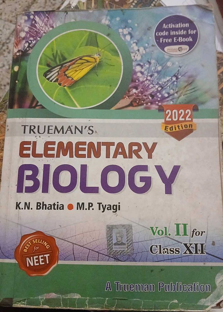 Trueman's Elementary Biology Vol. II for Class XII