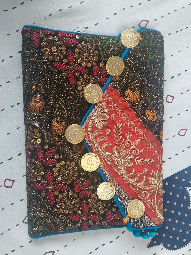 Embellished sling Bag