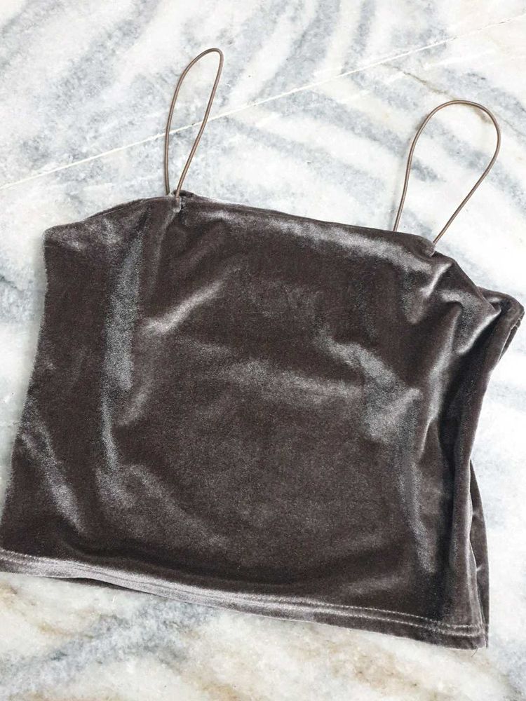 🔻PRICEDROP🐻Velvet Cami Top