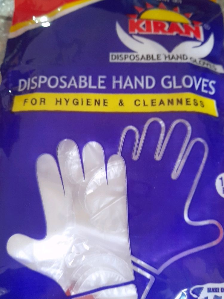 Brand New Transparent Gloves Pack Of 100
