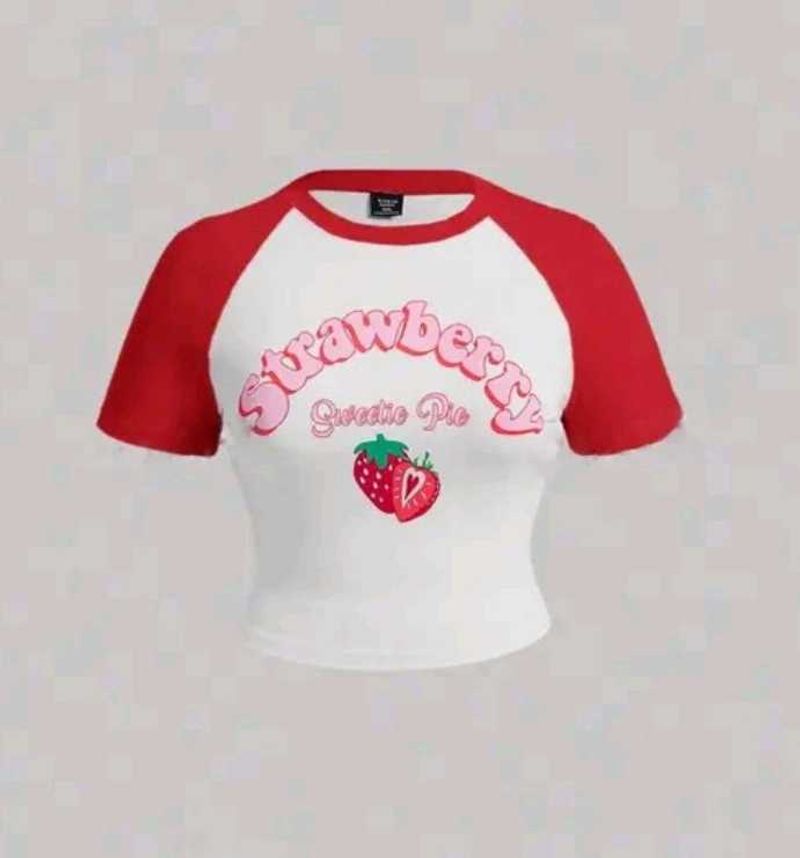 Strawberry Sweetie Pie Crop Top❤