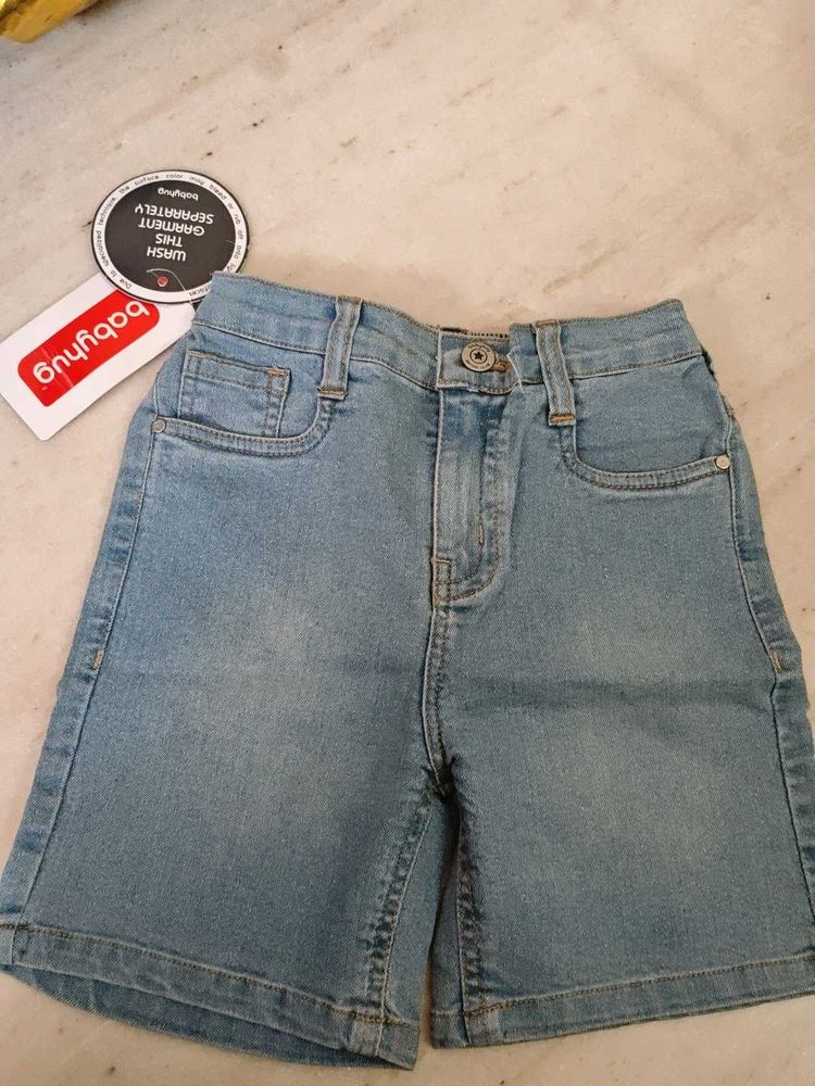 Babyhug Denim Shorts