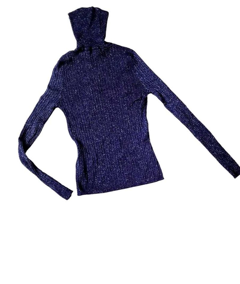 ONLY Polo Neck Shimmer Sweater