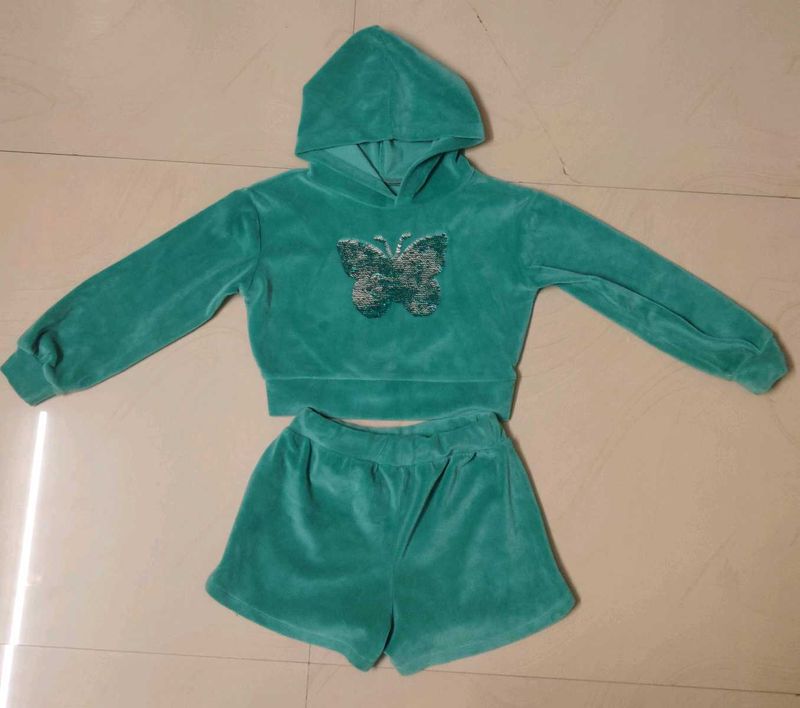 Hoodie &amp; Shorts Set