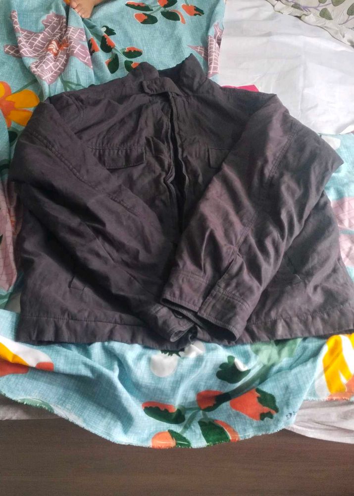 Men's black Casual Jacket