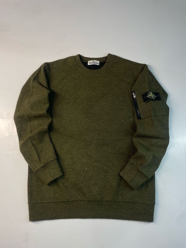 Stone Island Green Sweatshirt