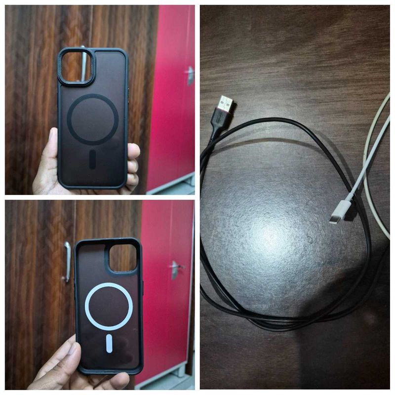 iPhone 13 Magsafe Cover &amp; 2 Lightning Cables