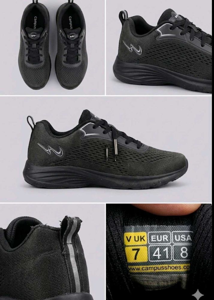Men's Black Sneakers