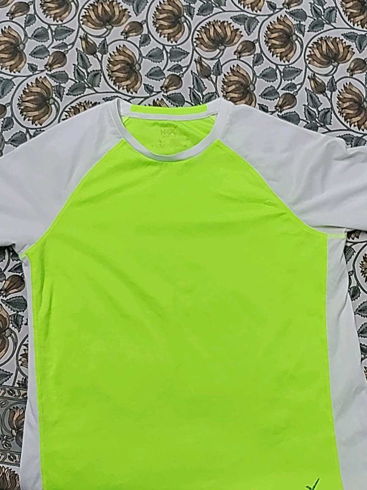 HRX Neon Green Active T-Shirt