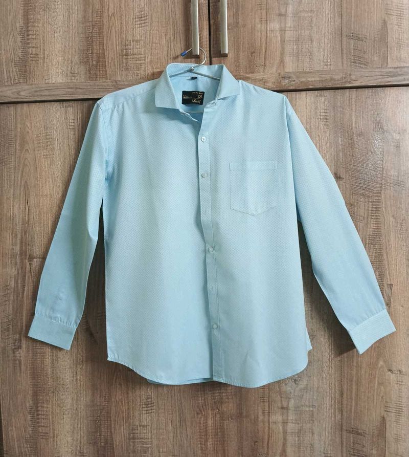 SKY BLUE MEN'S SHIRT