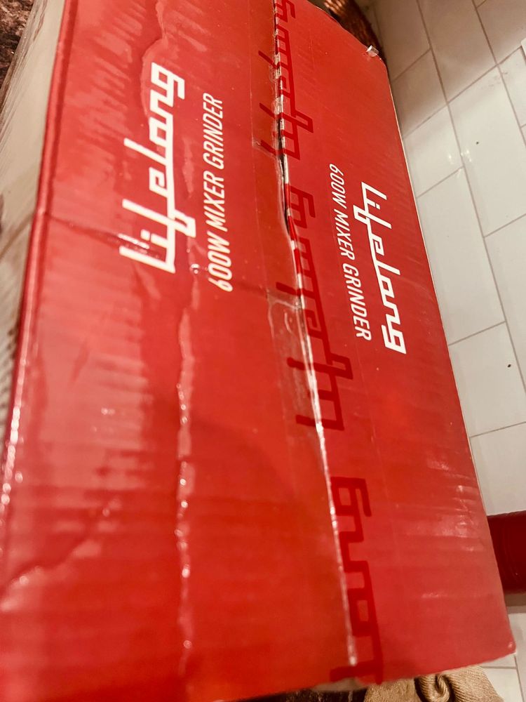 Lifelong 600W Mixer Grinder - Brand New