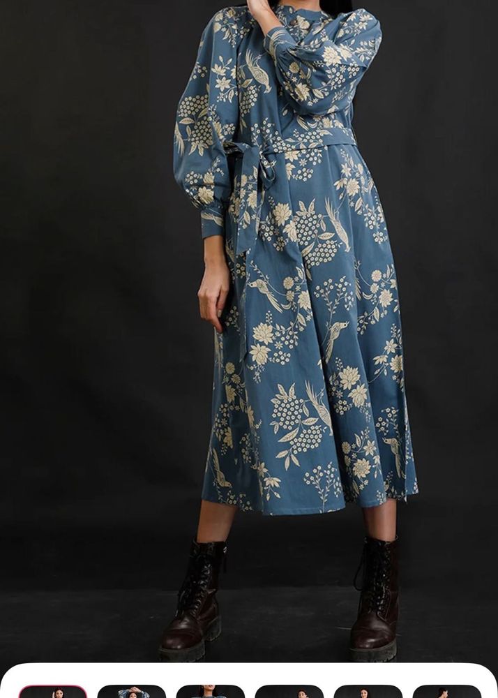 Bohemian Floral Midi Dress