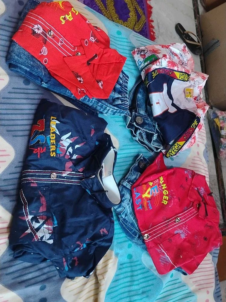 Cute Boys' Tops Set 4