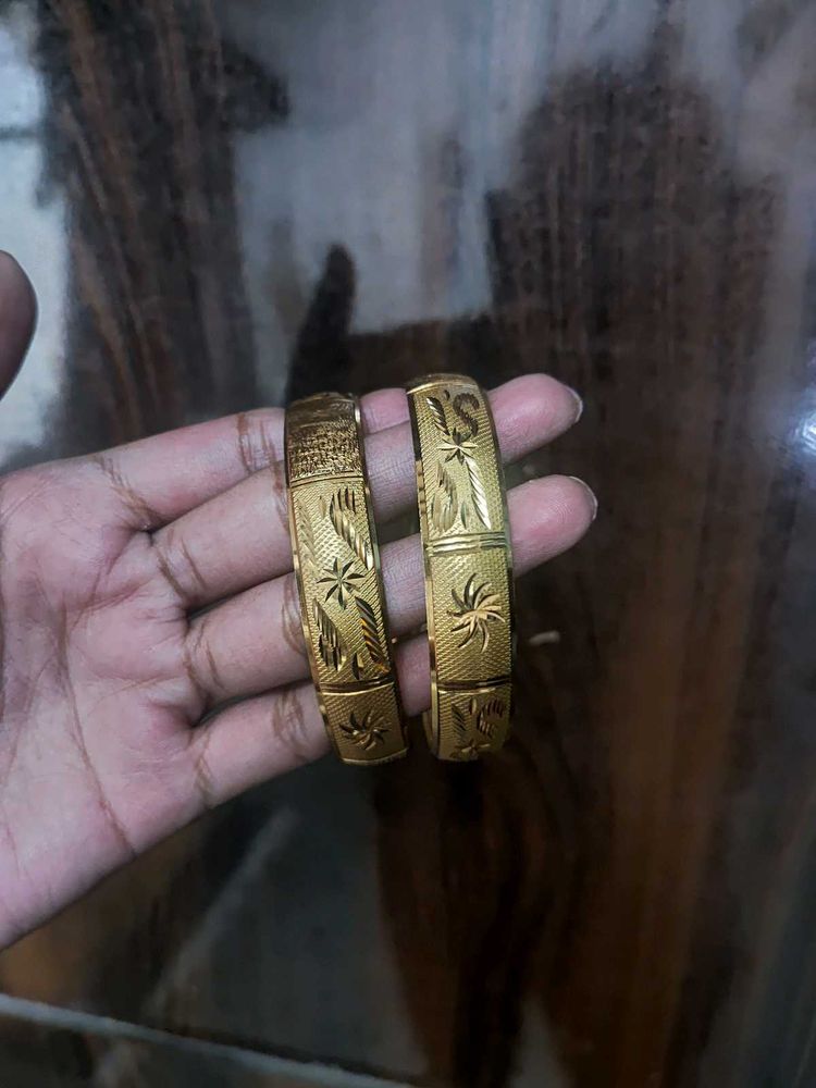 Exquisite Gold Bangles