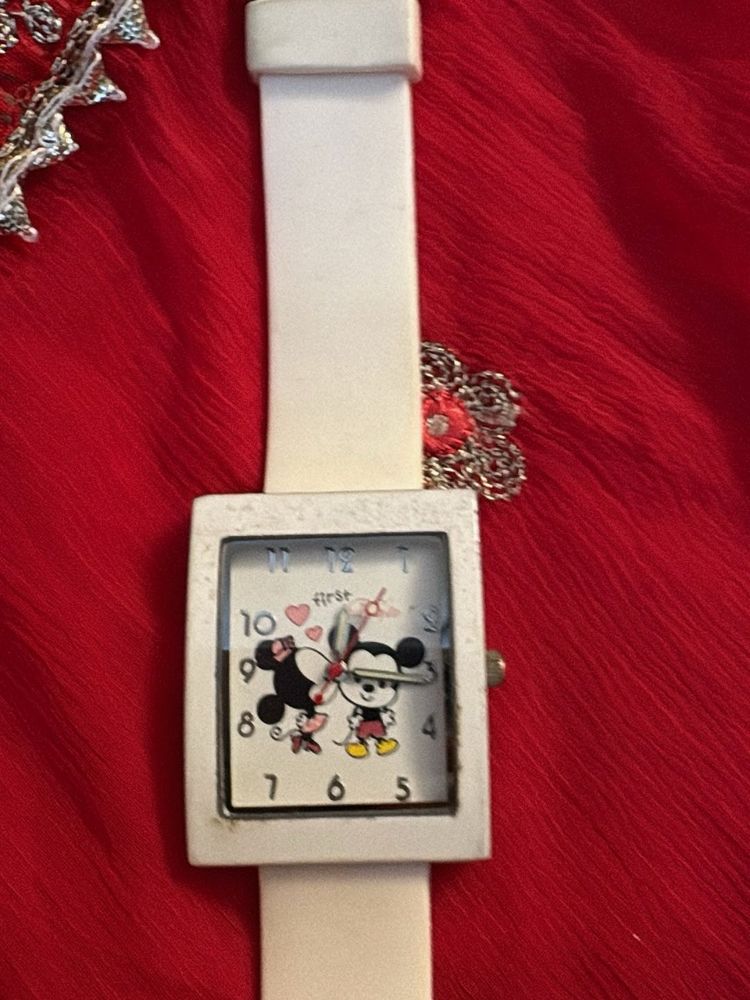 Mickey &amp; Minnie Couple Watch