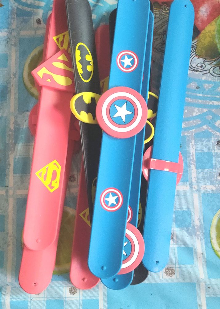 Silicon Wrist bands in Cartoon themes (Pack Of 1)