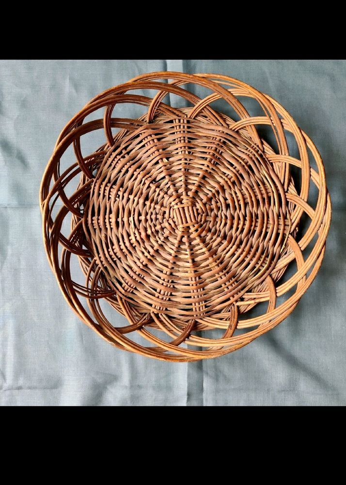 🆕️Cane ROUND basket