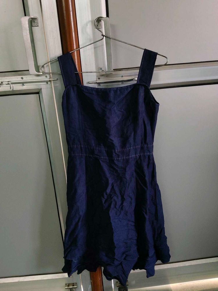 Blue Sleeveless Dress