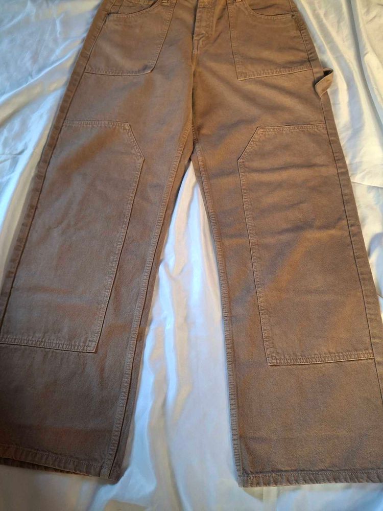 Stylish Brown Corduroy Pants