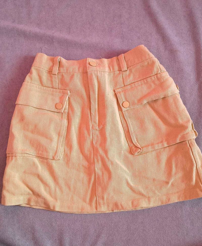 Cargo Mini Skirt