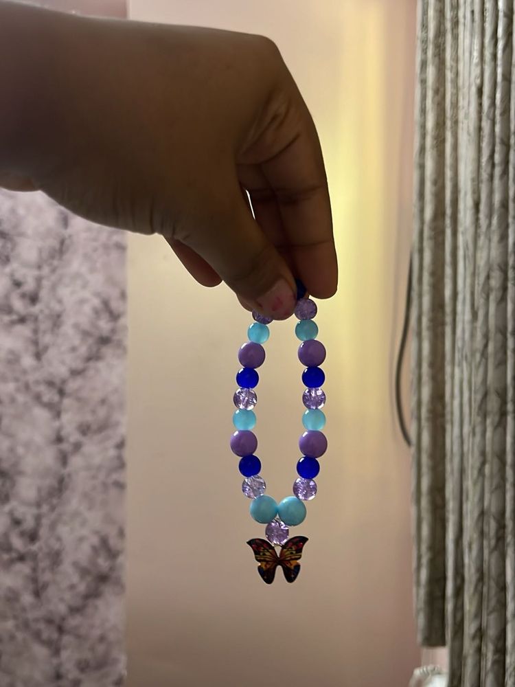 Butterfly Beaded Bracelet