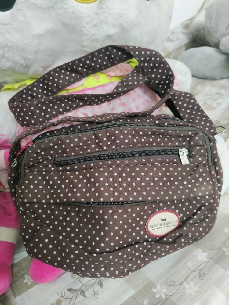 Polka Dot Crossbody Bag