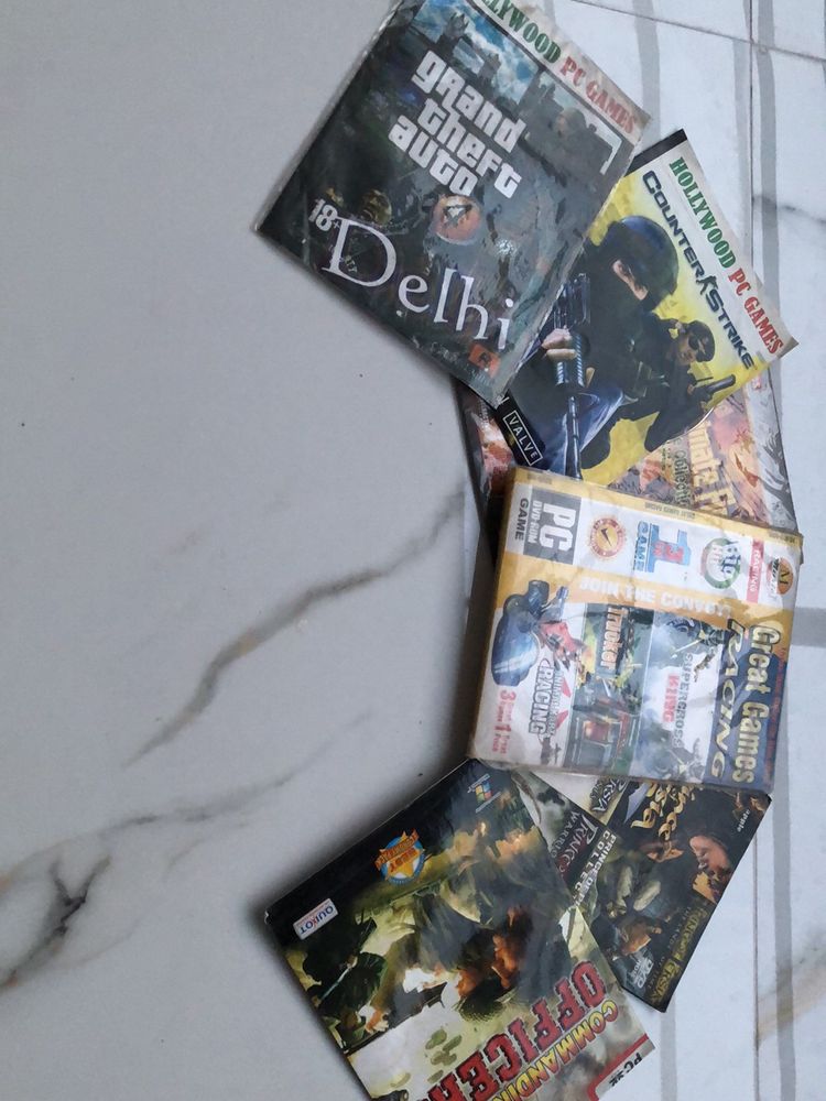 6 in one pack PC games dvd