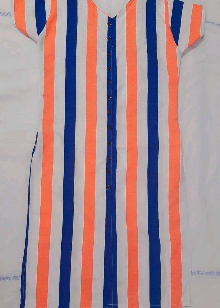 Striped Women's Kurta