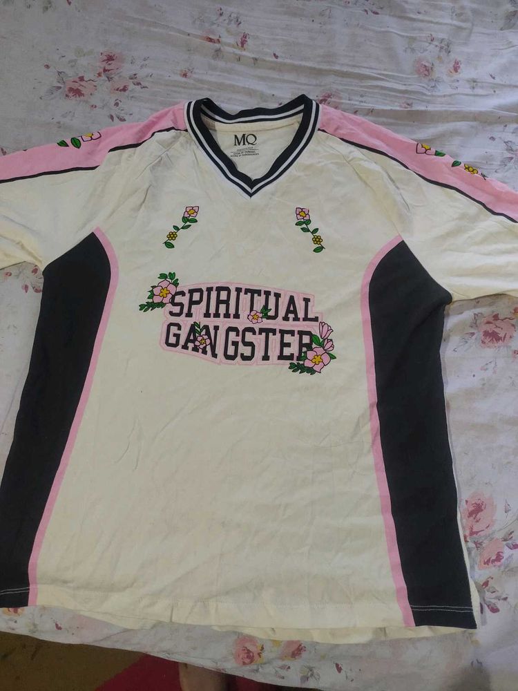 Spiritual Gangster V-Neck Top