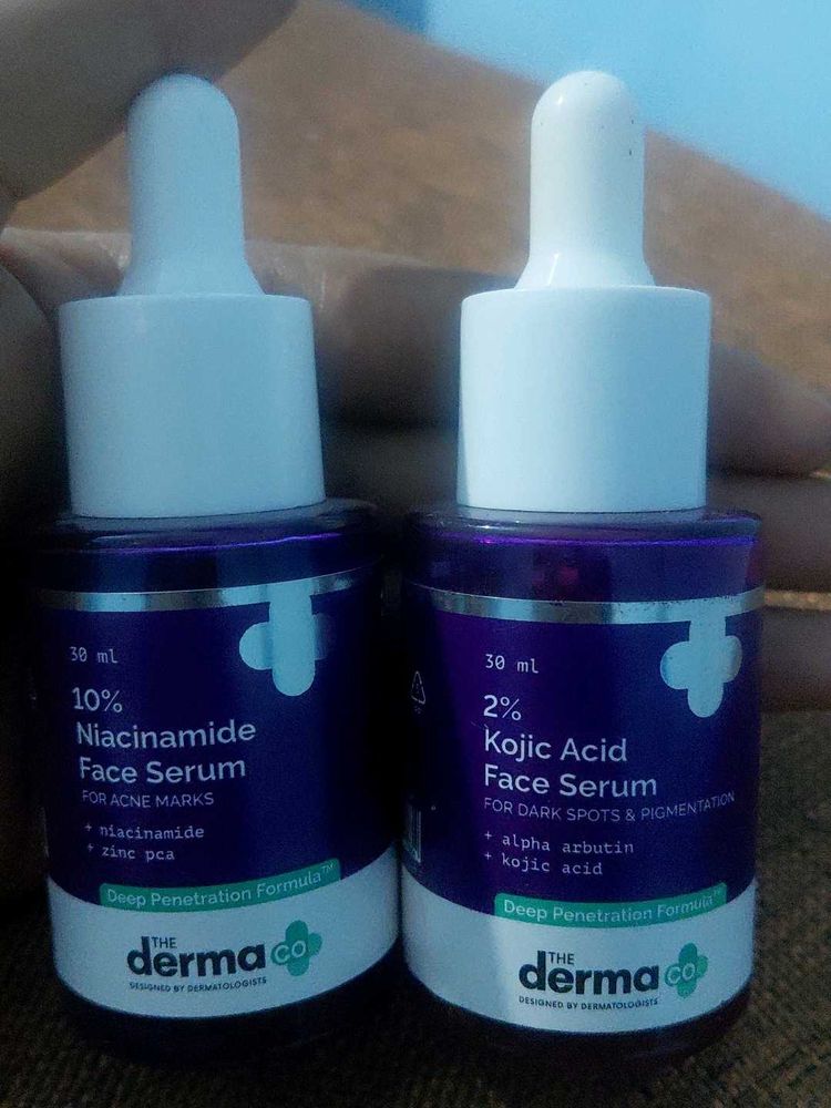 The Derma Co. Niacinamide &amp; Kojic Acid Serums
