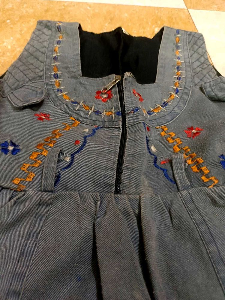 denim frock