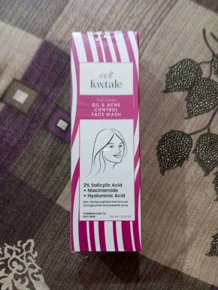 Foxtale Oil &amp; Acne Control Face Wash