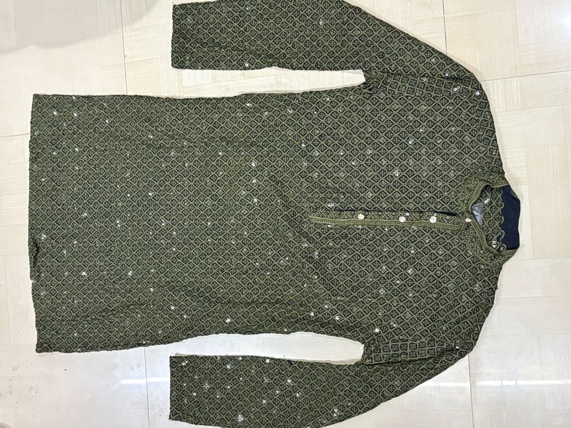 Embellished Kurta Set