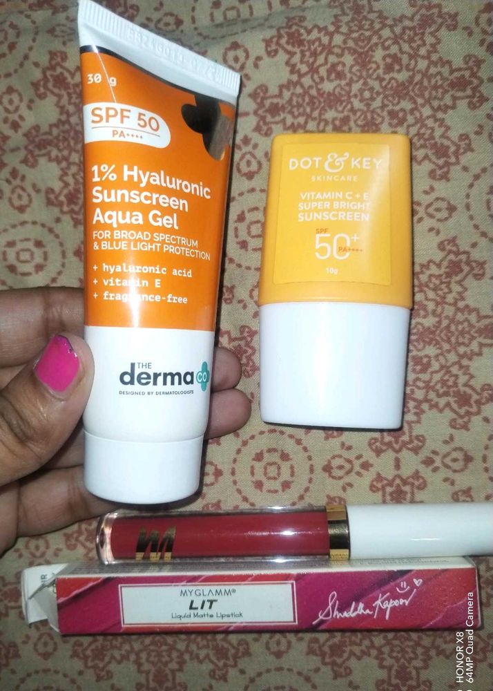 Skincare Bundle - Sunscreen &amp; Lipstick