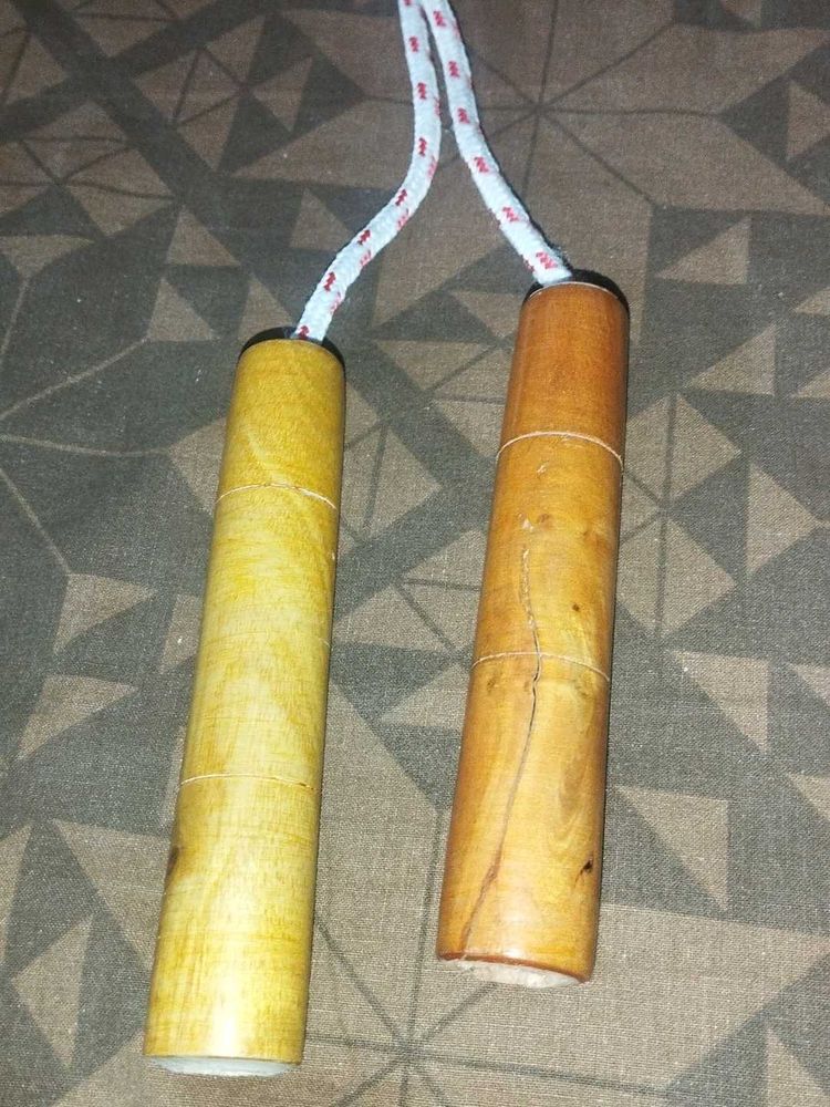 Skipping Rope , wooden piece + ( free delivery)