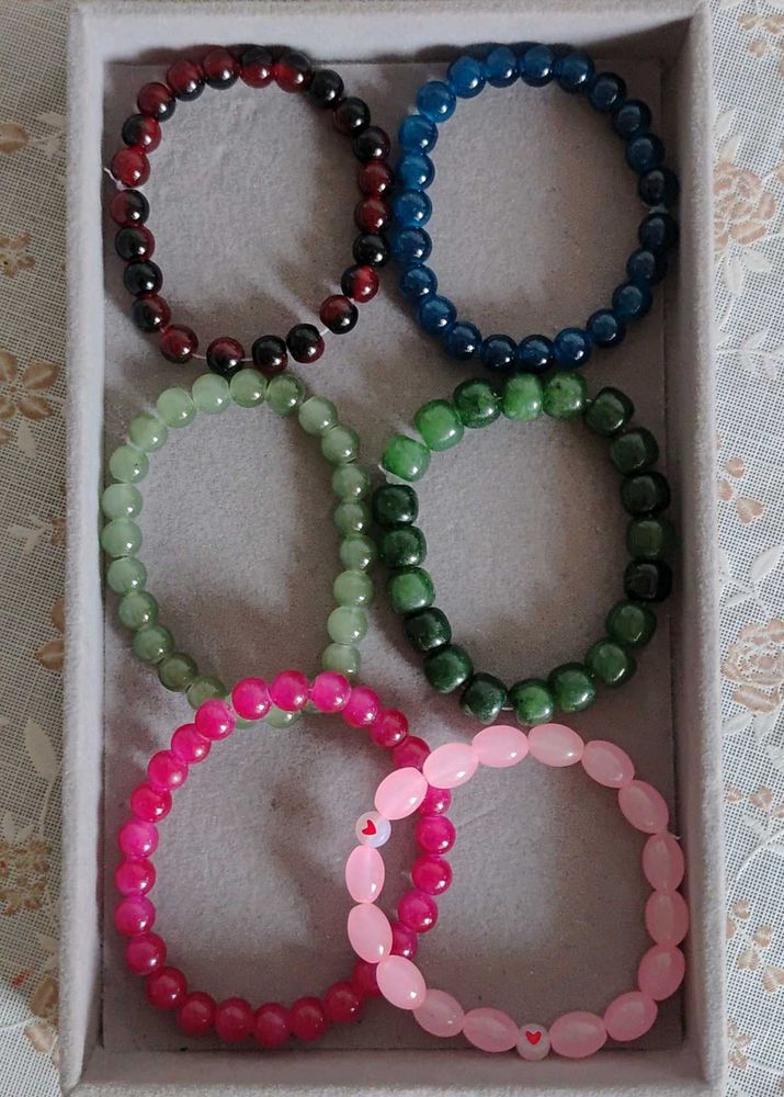 Jade Beaded Bracelets