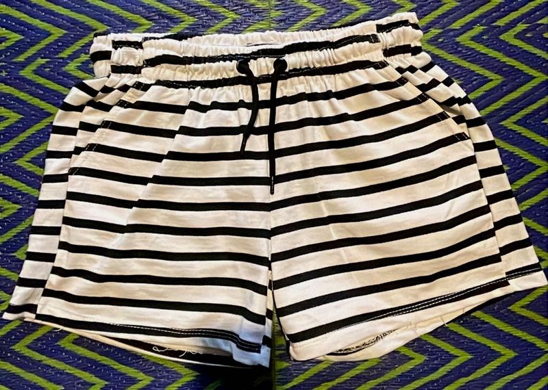 Striped Athletic Shorts