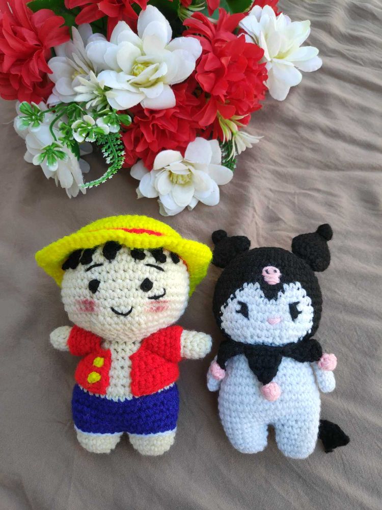Handmade Crochet Toys - Anime Inspired
