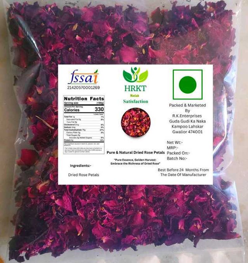 Dried Rose Petals