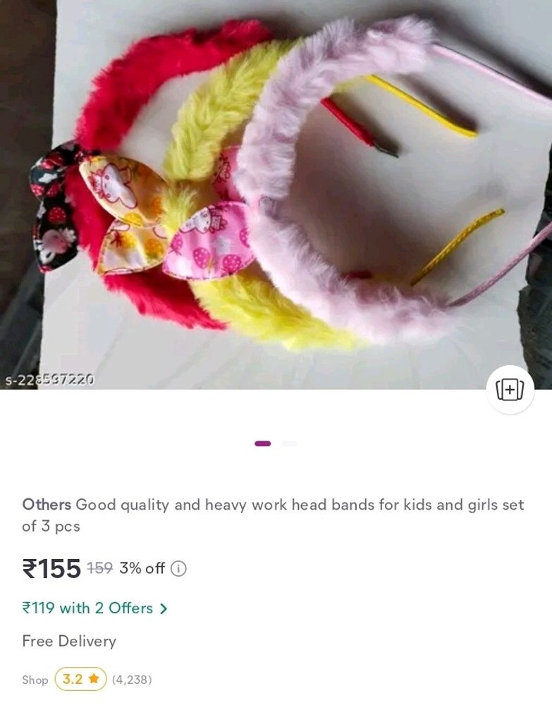 2 Hair Band For Girls