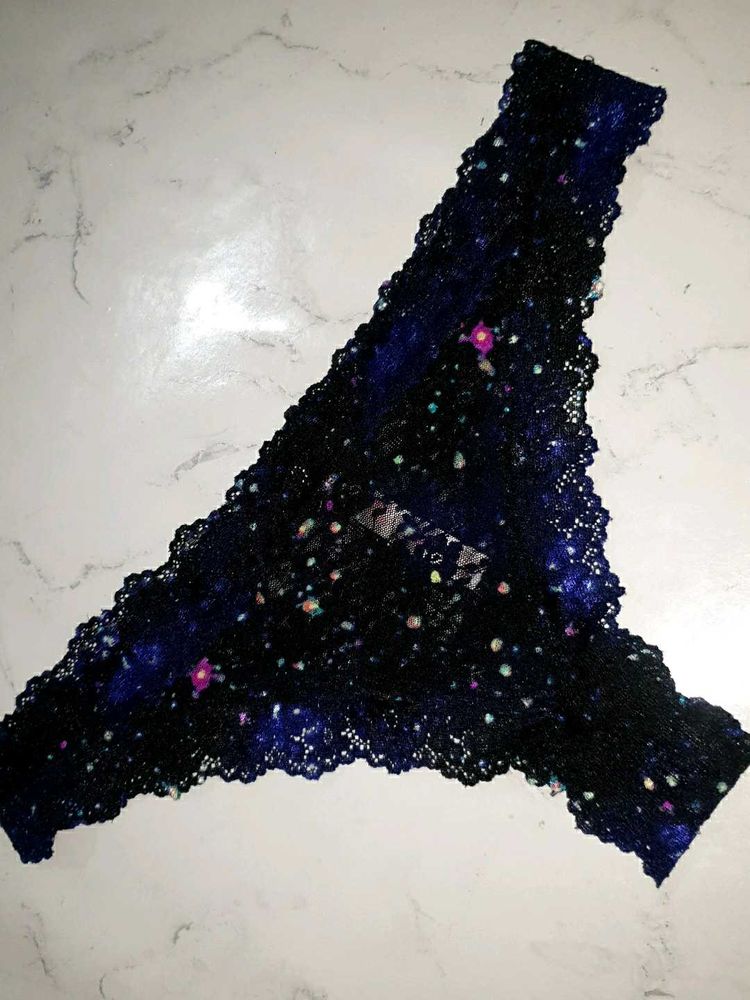 Galaxy Print Lace Briefs new 💰💰💰