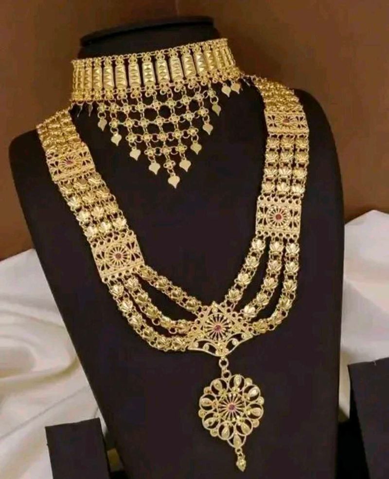 Gold Plated Jewellery Set