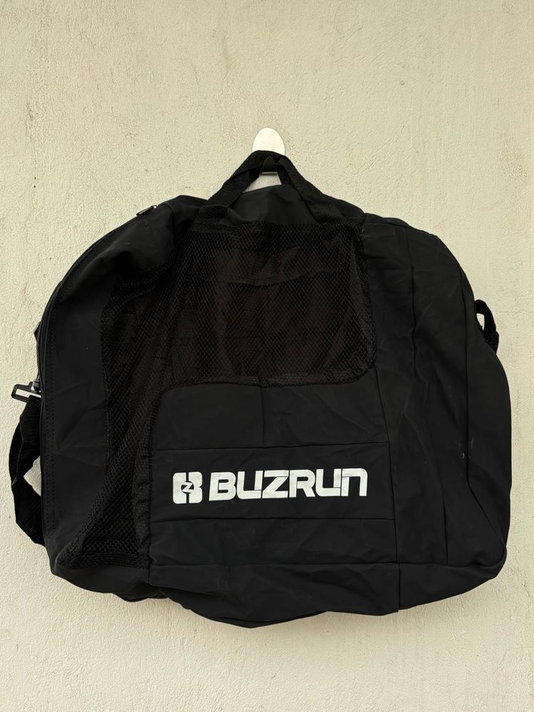 BUZRUN Black Duffle Bag