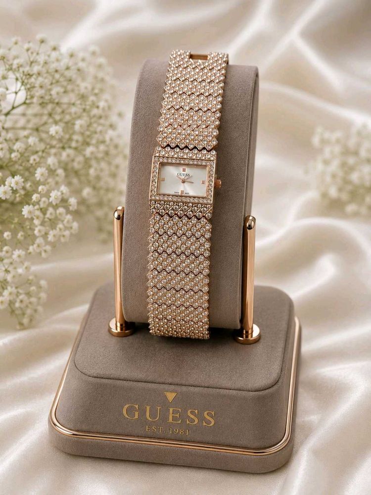Sparkling Guess Watch